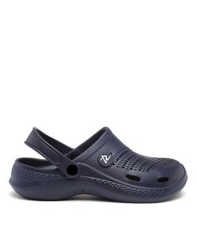 men slip-on clog sandals