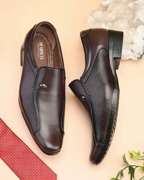 men slip-on formal shoes