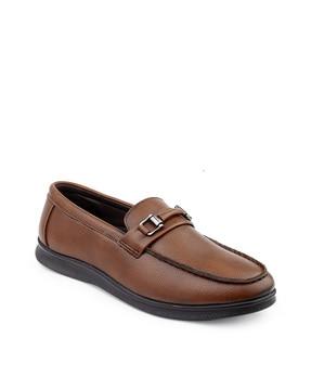 men slip-on shoes with metal accent