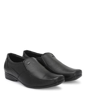 men slip-on shoes with metal accent