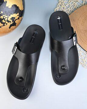 men slip-on thong strap flip-flops