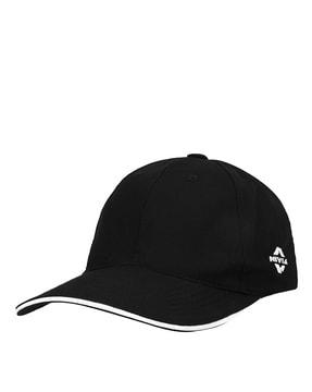 men snapback cap with embroidered logo