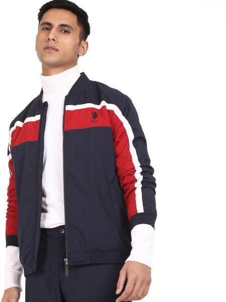 men solid casual jacket