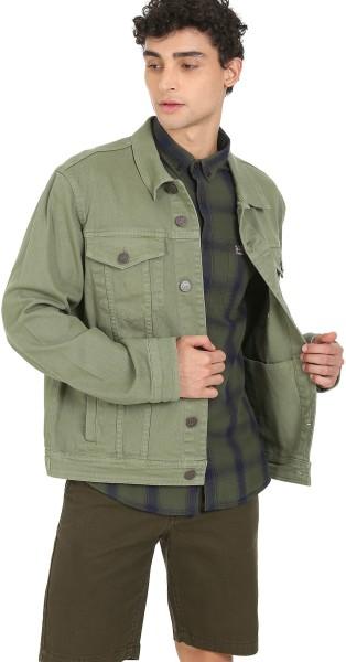 men solid jacket