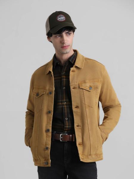 men solid jacket