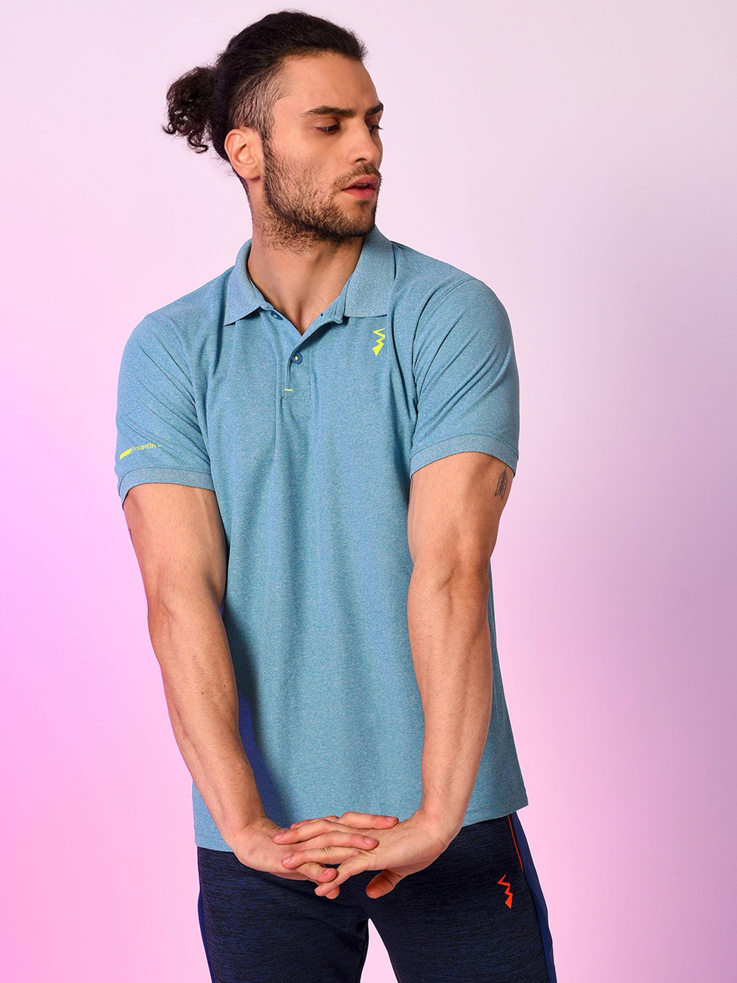 men solid stylish active and sports polo t-shirts
