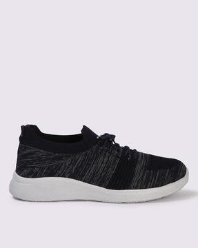 men space-dyed lace-up casual shoes