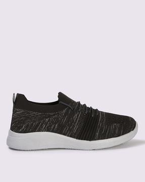 men space-dyed lace-up casual shoes