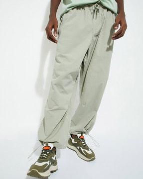 men straight fit cargo pants