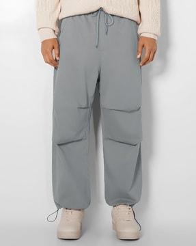 men straight track pants