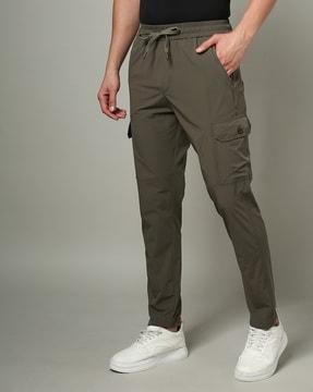 men straight track pants