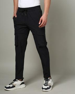 men straight track pants