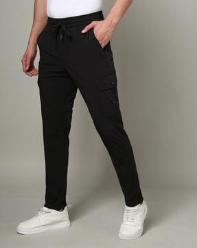 men straight track pants