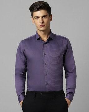 men striped extra slim fit shirt