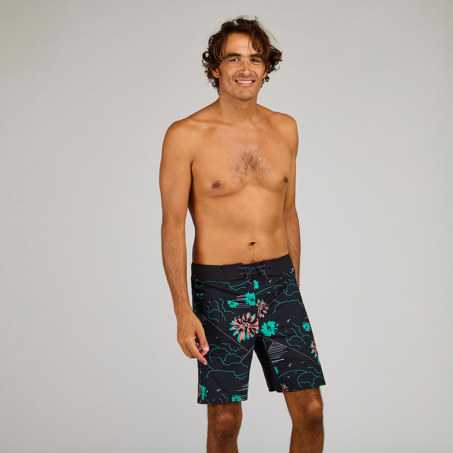 men surfing boardshorts 500 19_quote_ paradise black