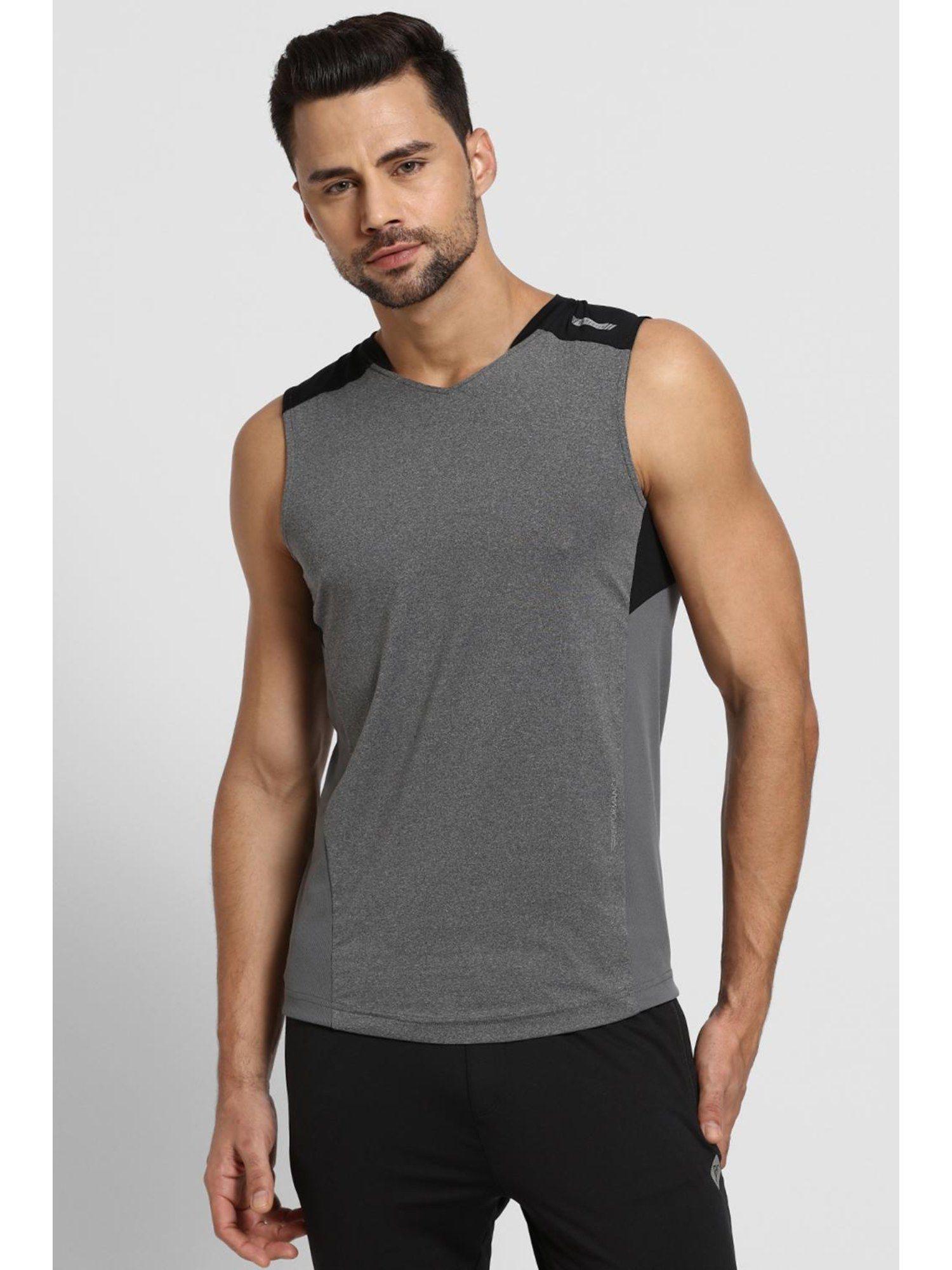 men swift dry & high stretch engineered vest - grey