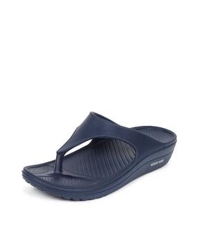 men t-strap slip-on flip-flops