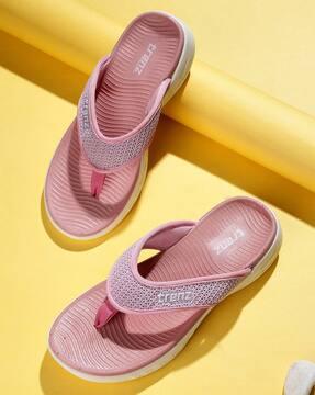 men t-strap slip-on flip-flops