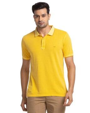 men tailored fit polo t-shirt