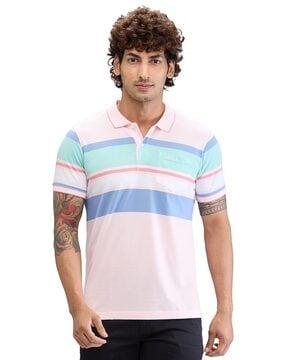 men tailored fit polo t-shirt