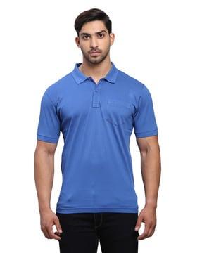 men tailored fit polo t-shirt