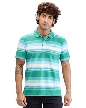 men tailored fit polo t-shirt