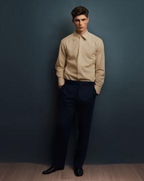 men tailored fit shirt