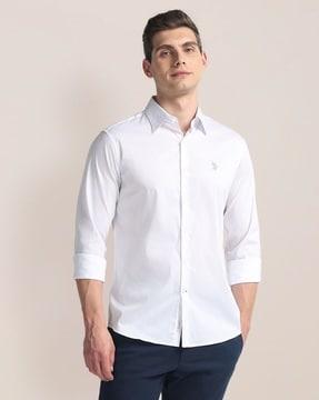 men tailored fit shirt