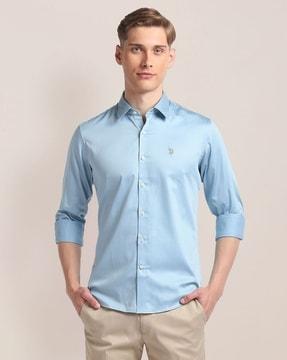 men tailored fit shirt