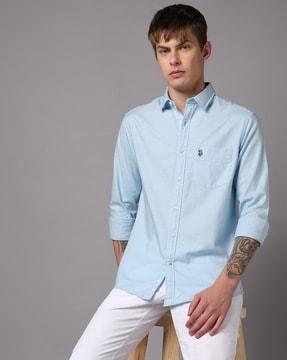 men tailored fit shirt