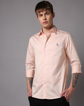 men tailored fit shirt