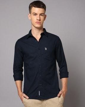 men tailored fit shirt