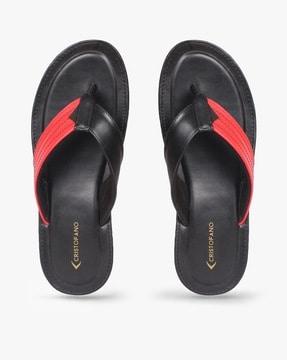 men thong-strap flat sandals