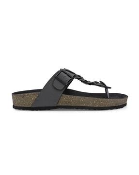 men thong-strap flat sandals