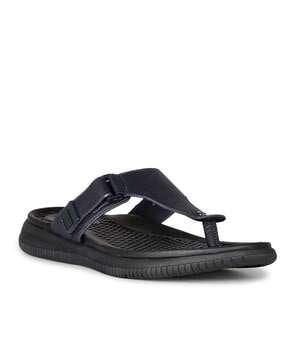 men thong-strap slip-on sandals