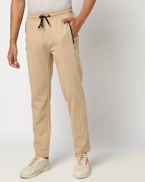 men track pants with zip pockets