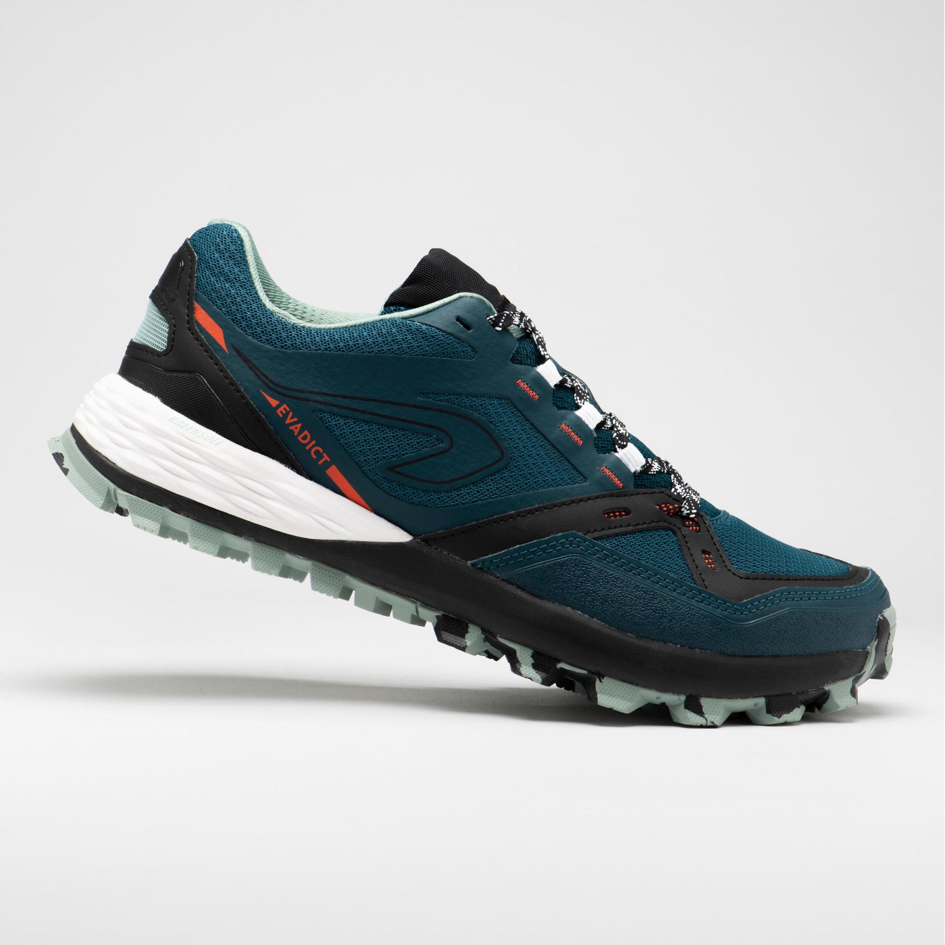 men trail running shoes mt2 - blue/green