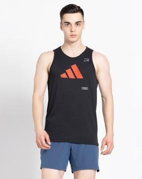 men training cat graphic tank training top