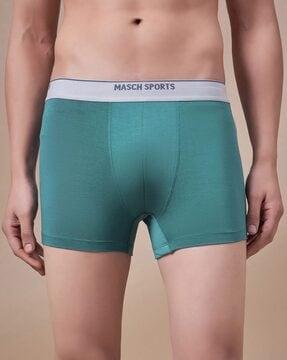 men trunks with elasticated waist