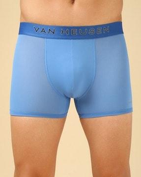 men trunks with logo waistband