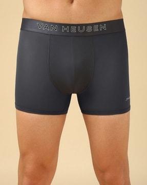 men trunks with logo waistband