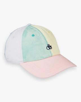 men twill logo baseball cap