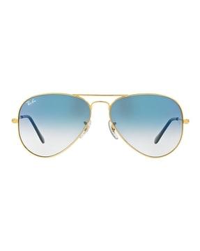 men uv-protected aviator sunglasses-0rb3025i