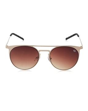 men uv-protected oval sunglasses-vs147 c.2 br