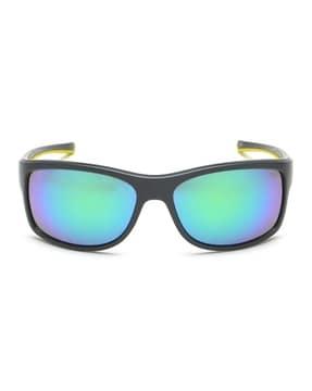men uv-protected rectangular sunglasses - ids3048c3sg