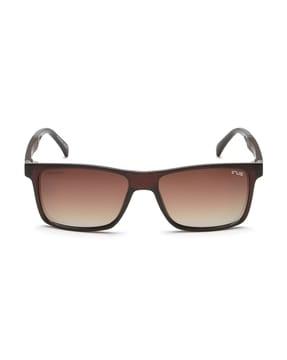 men uv-protected rectangular sunglasses - irs1199c3psg-n