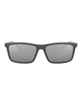 men uv-protected rectangular sunglasses-0an4274