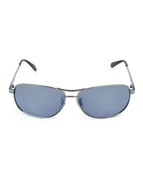 men uv-protected rectangular sunglasses-fm23