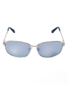 men uv-protected rectangular sunglasses-fm92