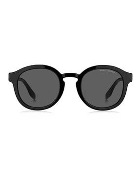 men uv-protected round sunglasses - 205364